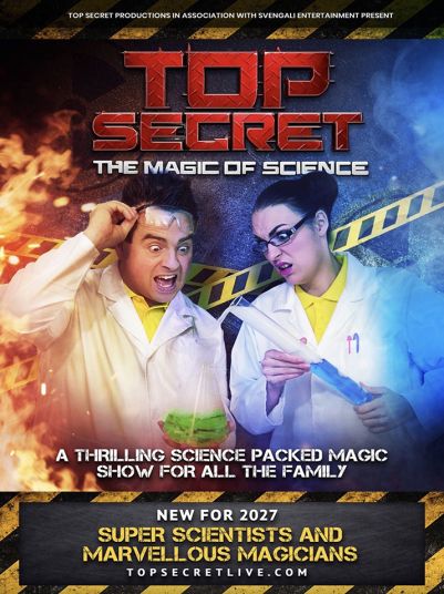 TOP SECRET - THE MAGIC OF SCIENCE at the Festival Drayton Centre